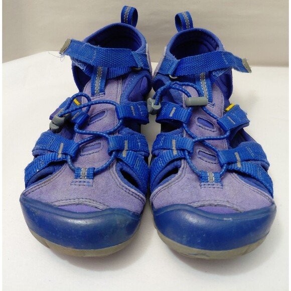 Keen Newport H2 Size 2 Big Kids Blue Purple Sandal Shoes Watershoes - Picture 2 of 10